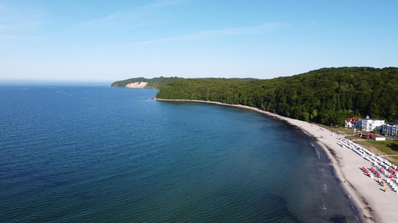 Strandvilla Gudrun Zur Meerseite Mit Balkon Binz Buitenkant foto